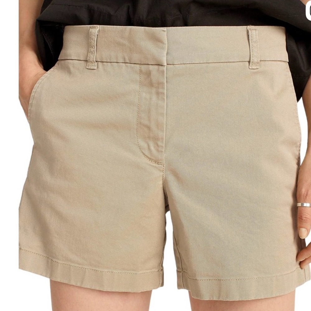 J.Crew Women’s Chino 4” Short in Khaki Tan Stretch H5806 4” Sz. 10 - NEW $59
